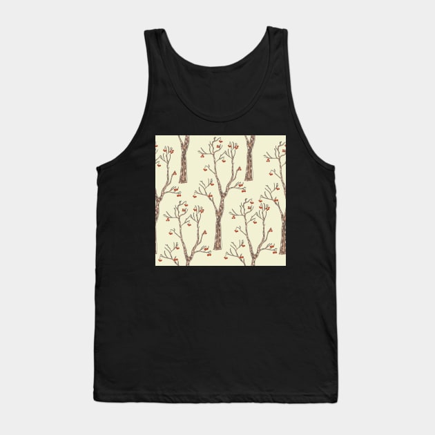 Tree Pattern Tank Top by Countryside